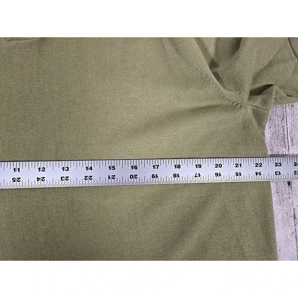 Levi's Mens Sweater Polo XL Sage Green Collared Shirt Sleeve NEW